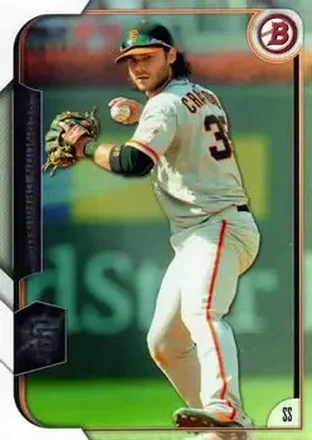 2015 Bowman #9 - Brandon Crawford - San Francisco Giants