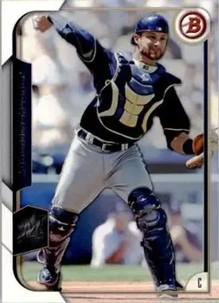 2015 Bowman #13 - Jonathan Lucroy - Milwaukee Brewers