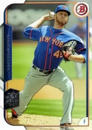 2015 Bowman #14 - Zack Wheeler - New York Mets