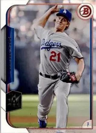 2015 Bowman #15 - Zack Greinke - Los Angeles Dodgers