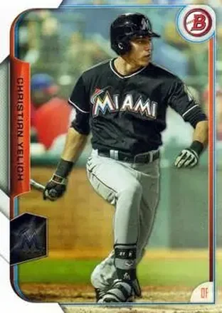 2015 Bowman #22 - Christian Yelich - Miami Marlins