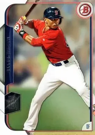 2015 Bowman #27 - Mookie Betts - Boston Red Sox