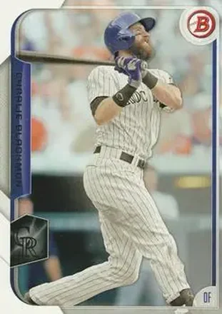 2015 Bowman #31 - Charlie Blackmon - Colorado Rockies