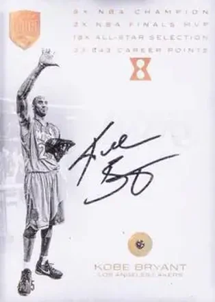 2017-18 Panini Kobe Eminence - Kobe Farewell Autographs #6 - Kobe Bryant - Los Angeles Lakers