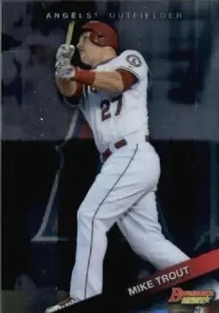 2015 Bowman's Best #1 - Mike Trout - Los Angeles Angels