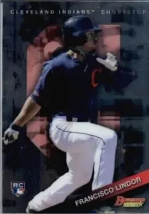 2015 Bowman's Best #3 - Francisco Lindor - Cleveland Indians