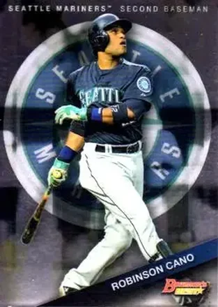 2015 Bowman's Best #9 - Robinson Cano - Seattle Mariners