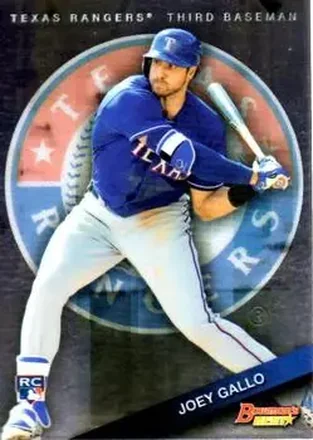 2015 Bowman's Best #12 - Joey Gallo - Texas Rangers