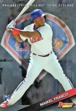 2015 Bowman's Best #15 - Maikel Franco - Philadelphia Phillies