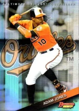 2015 Bowman's Best #19 - Adam Jones - Baltimore Orioles