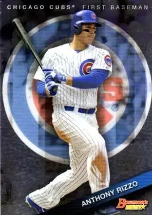 2015 Bowman's Best #24 - Anthony Rizzo - Chicago Cubs
