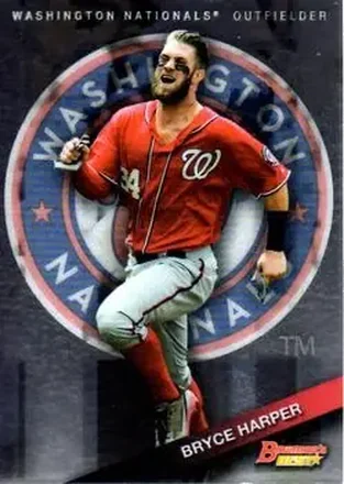 2015 Bowman's Best #25 - Bryce Harper - Washington Nationals