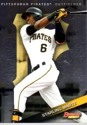 2015 Bowman's Best #26 - Starling Marte - Pittsburgh Pirates