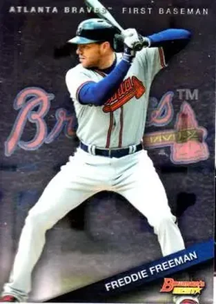 2015 Bowman's Best #35 - Freddie Freeman - Atlanta Braves