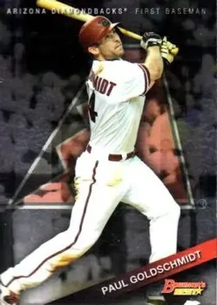 2015 Bowman's Best #39 - Paul Goldschmidt - Arizona Diamondbacks