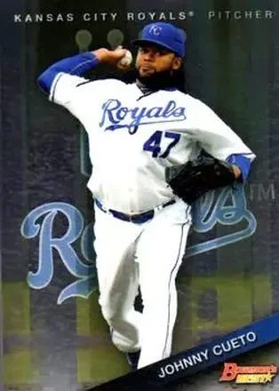 2015 Bowman's Best #42 - Johnny Cueto - Kansas City Royals