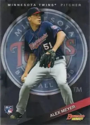 2015 Bowman's Best #44 - Alex Meyer - Minnesota Twins