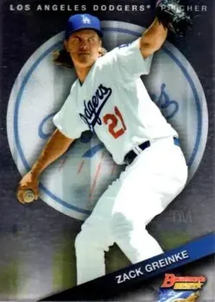 2015 Bowman's Best #48 - Zack Greinke - Los Angeles Dodgers