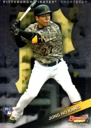 2015 Bowman's Best #49 - Jung Ho Kang - Pittsburgh Pirates