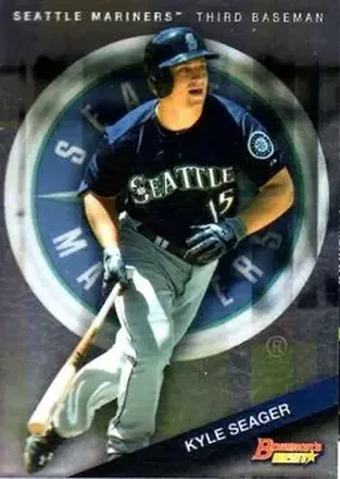 2015 Bowman's Best #51 - Kyle Seager - Seattle Mariners
