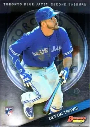 2015 Bowman's Best #54 - Devon Travis - Toronto Blue Jays