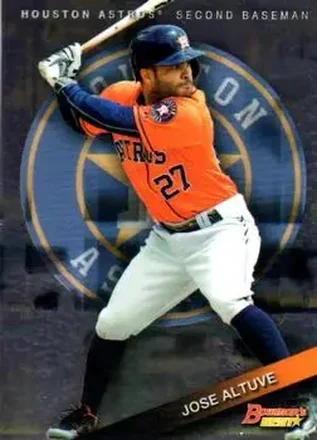 2015 Bowman's Best #56 - Jose Altuve - Houston Astros