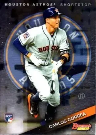 2015 Bowman's Best #58 - Carlos Correa - Houston Astros