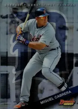 2015 Bowman's Best #61 - Miguel Cabrera - Detroit Tigers