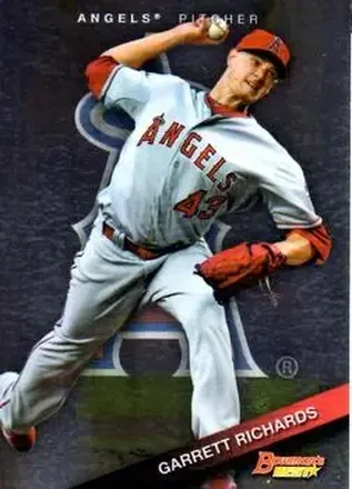 2015 Bowman's Best #63 - Garrett Richards - Los Angeles Angels