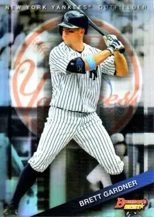 2015 Bowman's Best #65 - Brett Gardner - New York Yankees
