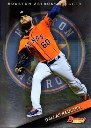 2015 Bowman's Best #68 - Dallas Keuchel - Houston Astros