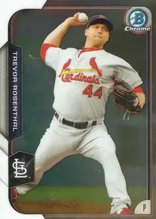 2015 Bowman Chrome #10 - Trevor Rosenthal - St. Louis Cardinals
