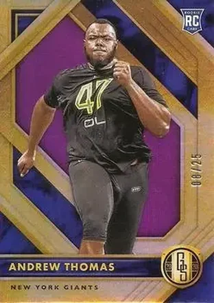 2020 Panini Gold Standard - Rose Gold #154 - Andrew Thomas - New York Giants