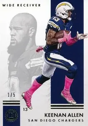 2016 Panini Encased - Gold #58 - Keenan Allen - San Diego Chargers