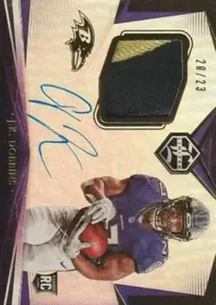 2020 Panini Limited - Holographic Spotlight #112 - J.K. Dobbins - Baltimore Ravens