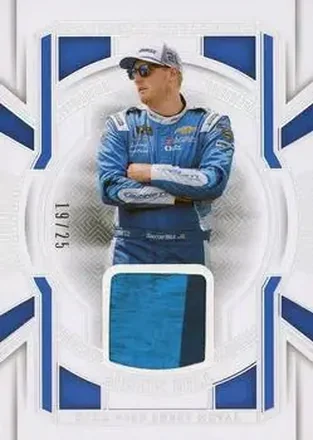 2025 Panini National Treasures #RUS-AHL Race Used Sheet Metal Holo Silver Austin Hill