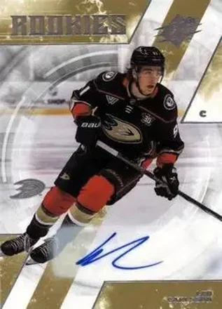 2023-24 SPx - Autographs #109 - Leo Carlsson - Anaheim Ducks
