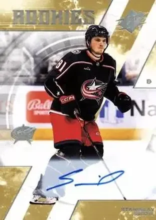 2023-24 SPx - Autographs #112 - Stanislav Svozil - Columbus Blue Jackets