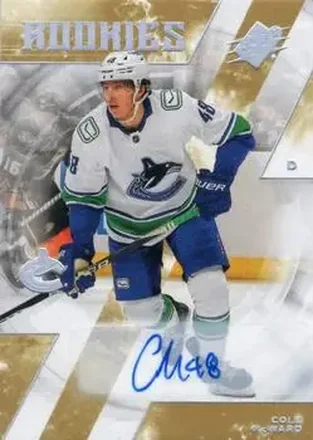 2023-24 SPx - Autographs #113 - Cole McWard - Vancouver Canucks