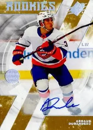 2023-24 SPx - Autographs #198 - Arnaud Durandeau - New York Islanders