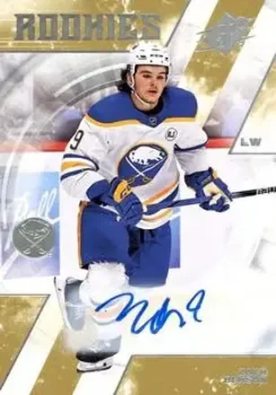2023-24 SPx - Autographs #199 - Zach Benson - Buffalo Sabres