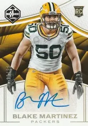 2016 Panini Limited - Gold Spotlight #146 - Blake Martinez - Green Bay Packers