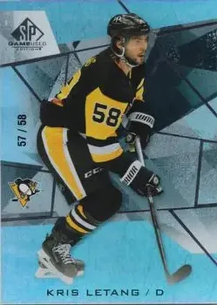 2021-22 SP Game Used #20 - Kris Letang - Pittsburgh Penguins