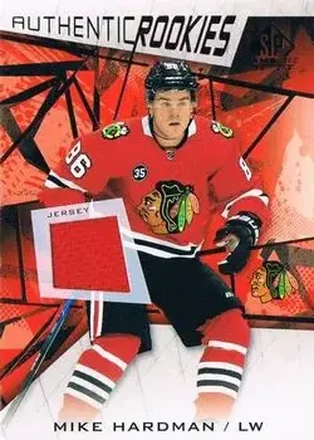 2021-22 SP Game Used - Red Jersey #146 - Mike Hardman - Chicago Blackhawks