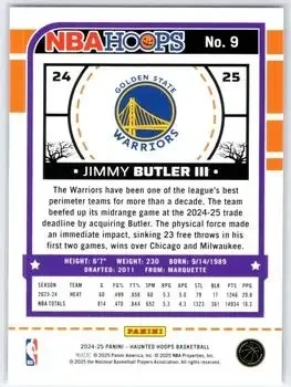 Back of Jimmy Butler
