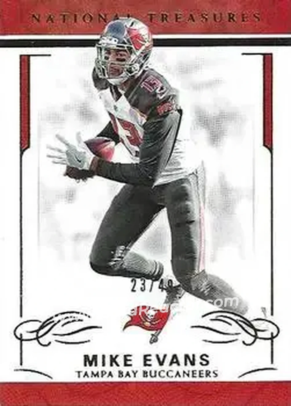 2016 Panini National Treasures - Gold #94 - Mike Evans - Tampa Bay Buccaneers - Front