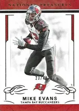 2016 Panini National Treasures - Gold #94 - Mike Evans - Tampa Bay Buccaneers
