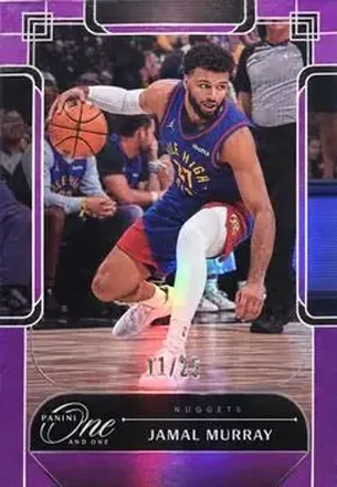 2020-21 Panini One and One - Purple #96 - Jamal Murray - Denver Nuggets