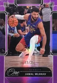 2020-21 Panini One and One feature card