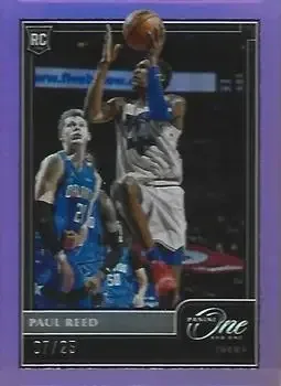 2020-21 Panini One and One feature card